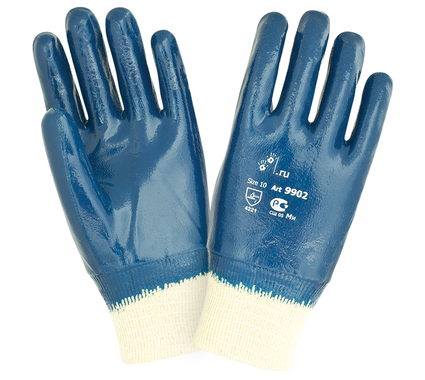 Нитриловые с тяжелым покрытием 2Hands 9902
